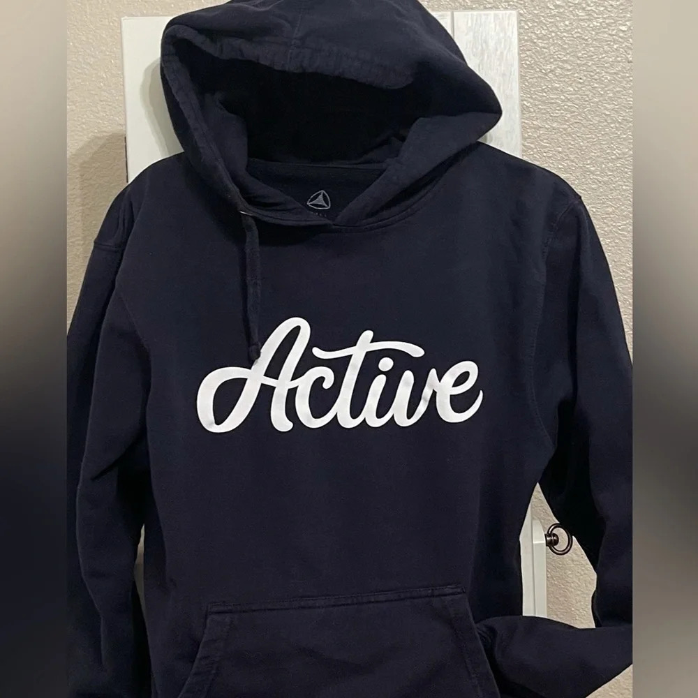 Active Small Blue Sweatshirt Hoodie - Picture 1 of 5